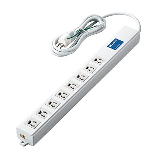 BUFFALO マルチタップ 2m 2ピン・3ピン対応 BUFFALO マルチタップ 2m 2ピン・3ピン対応